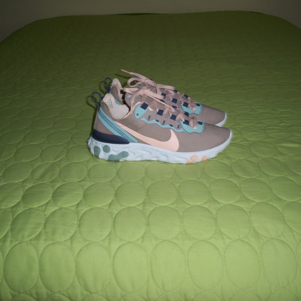 Nike React Element 55 Pumice - CK0834-200 NIB Size 8.5